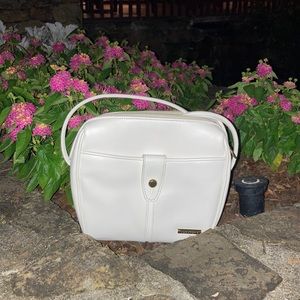 Liz Claiborne White Vintage crossbody purse